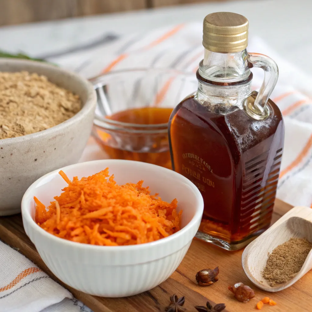 Maple Syrup Carrot Cake