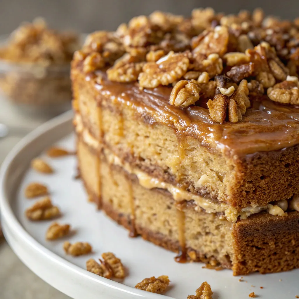 Maple Walnut Cake