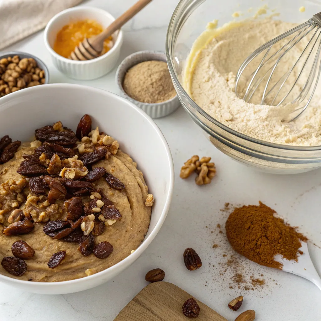 Nutty Date and Walnut Cake with a Hint of Warm Spices