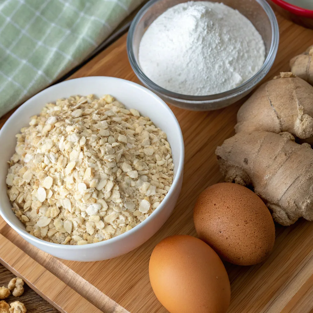 Oatmeal Ginger Cake