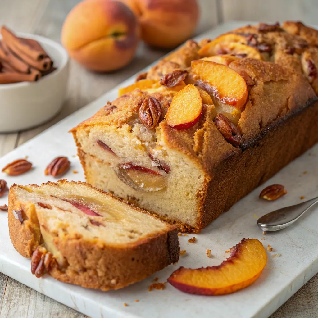Peach Pecan Bread