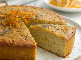 Persian Orange Cake with Cardamom and Poppy Seeds