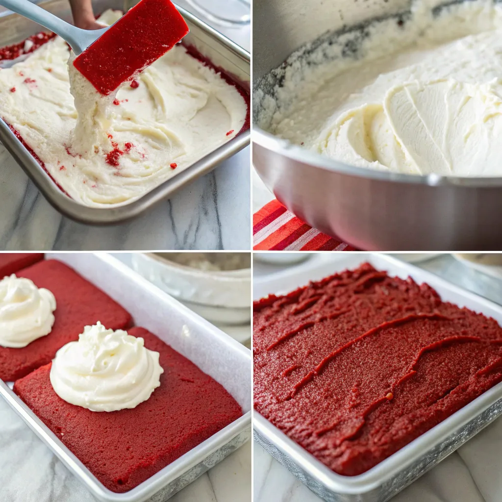 Red Velvet Sheet Cake with Frosting