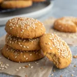 Soft Sesame Tahini Cookies Recipe