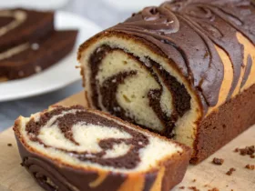 Spectacular Chocolate Marble Bread