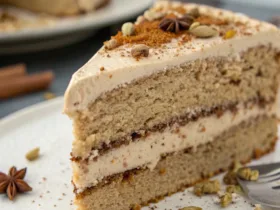Spiced Coffee & Cardamom Layer Cake