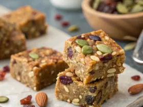 Trail Mix Energy Squares