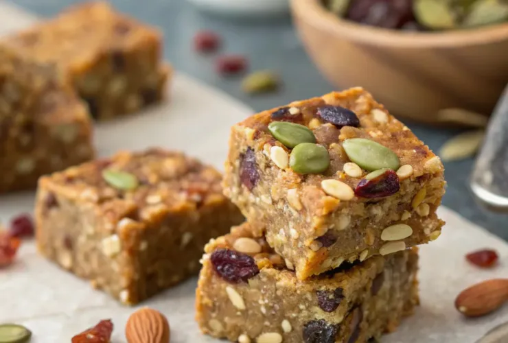 Trail Mix Energy Squares