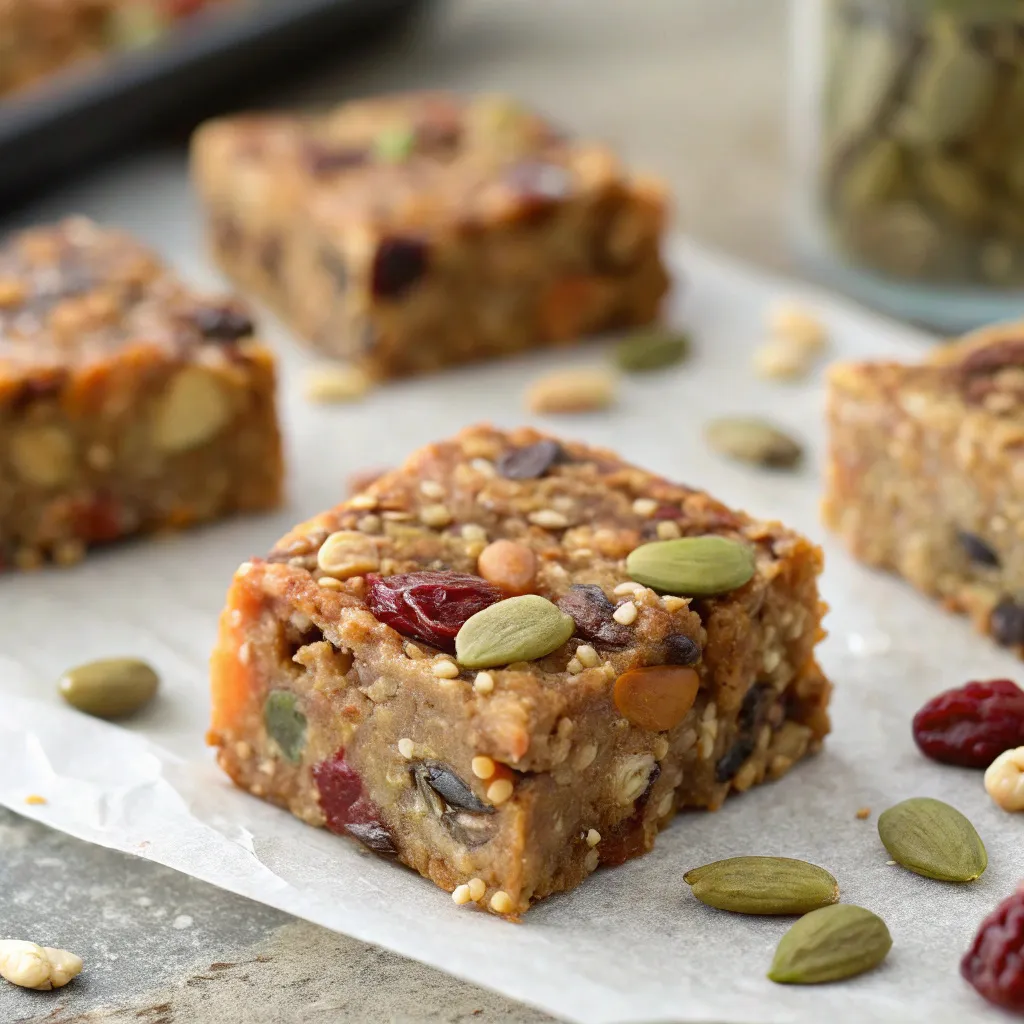 Trail Mix Energy Squares