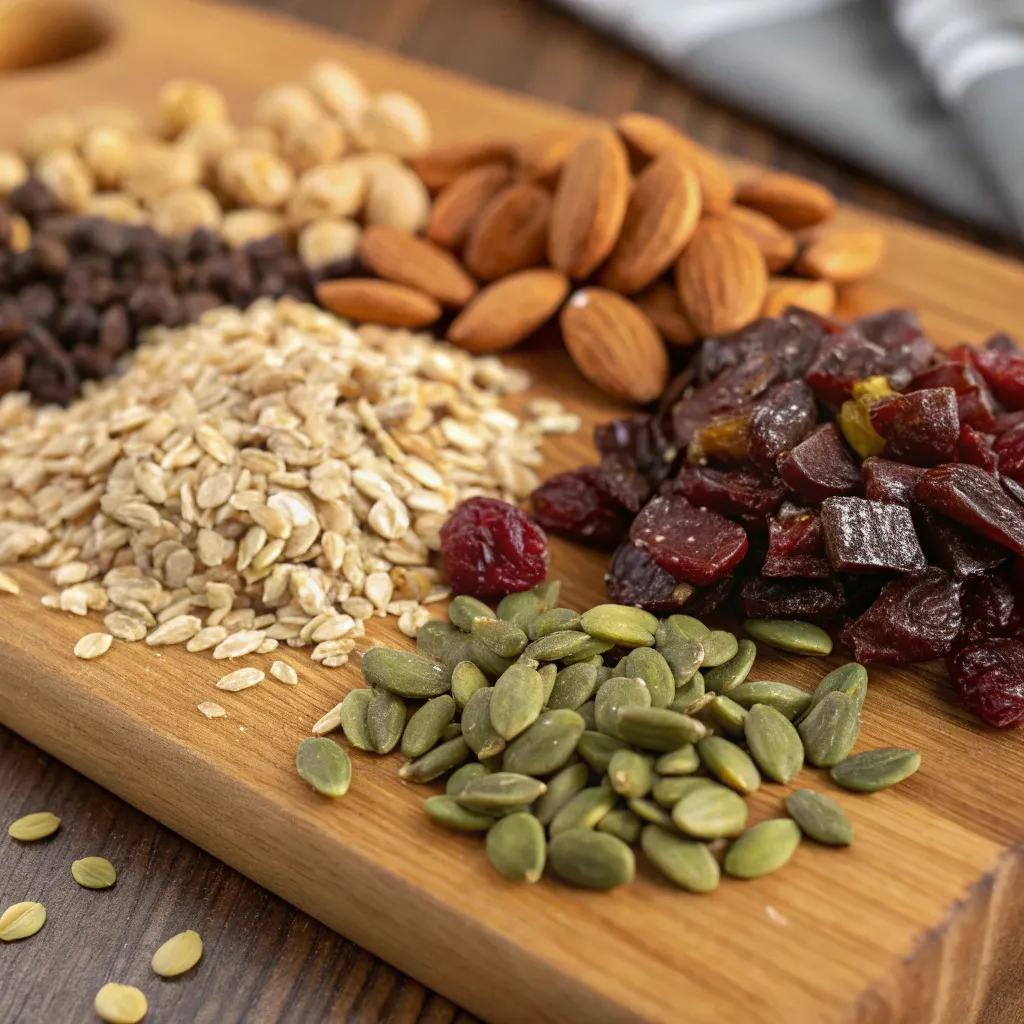 Trail Mix Energy Squares