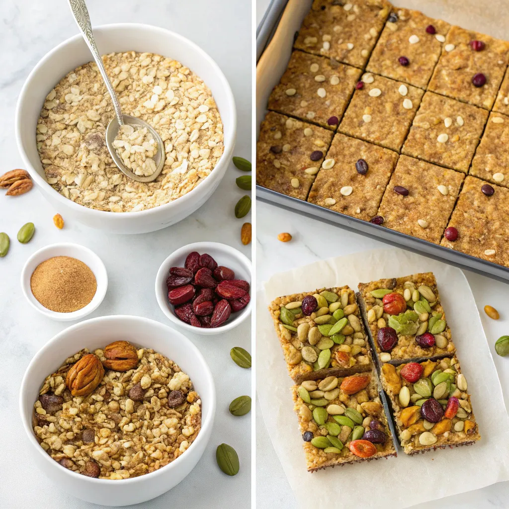 Trail Mix Energy Squares