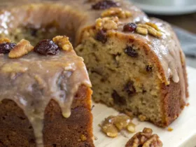 Walnut and Date Spice Cake