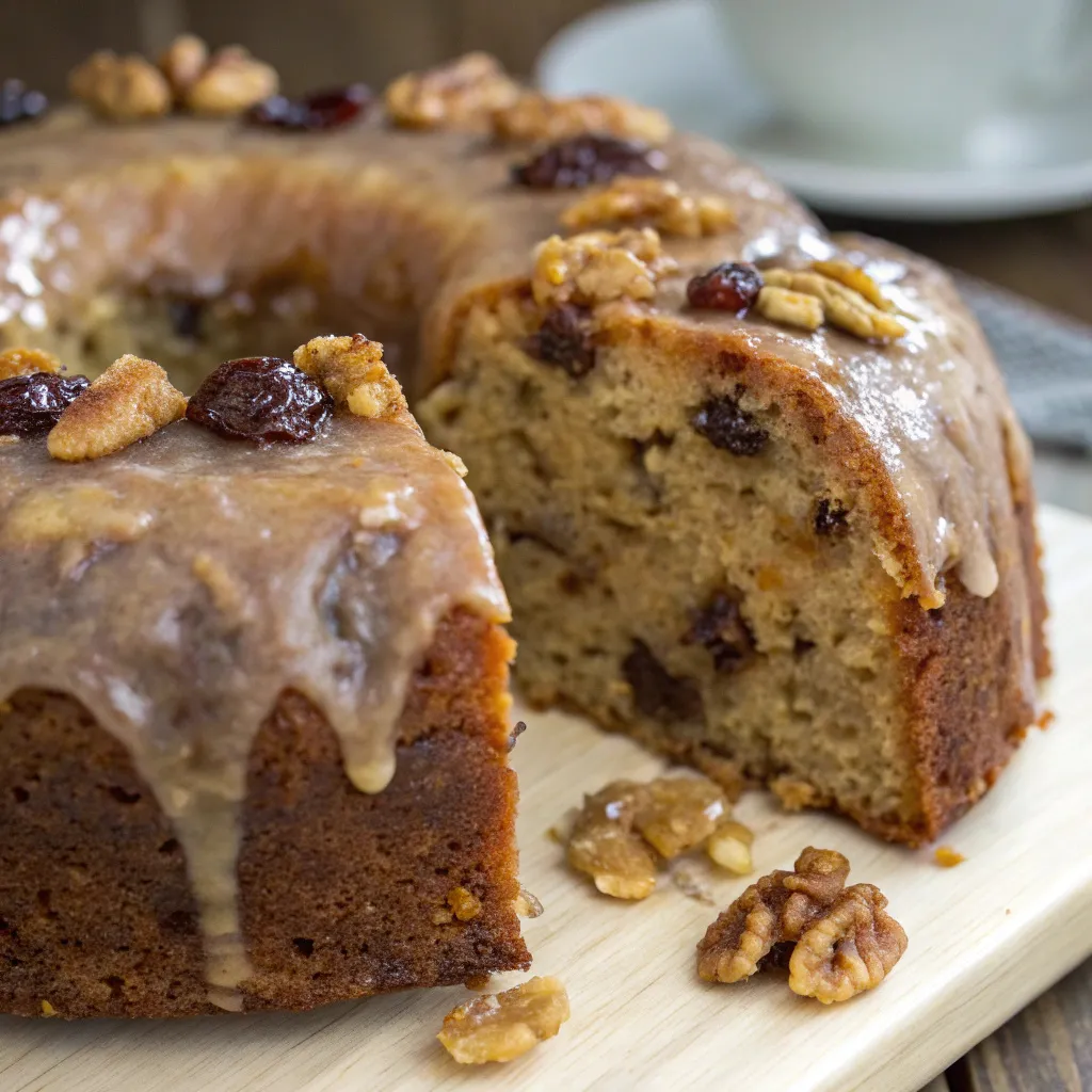 Walnut and Date Spice Cake
