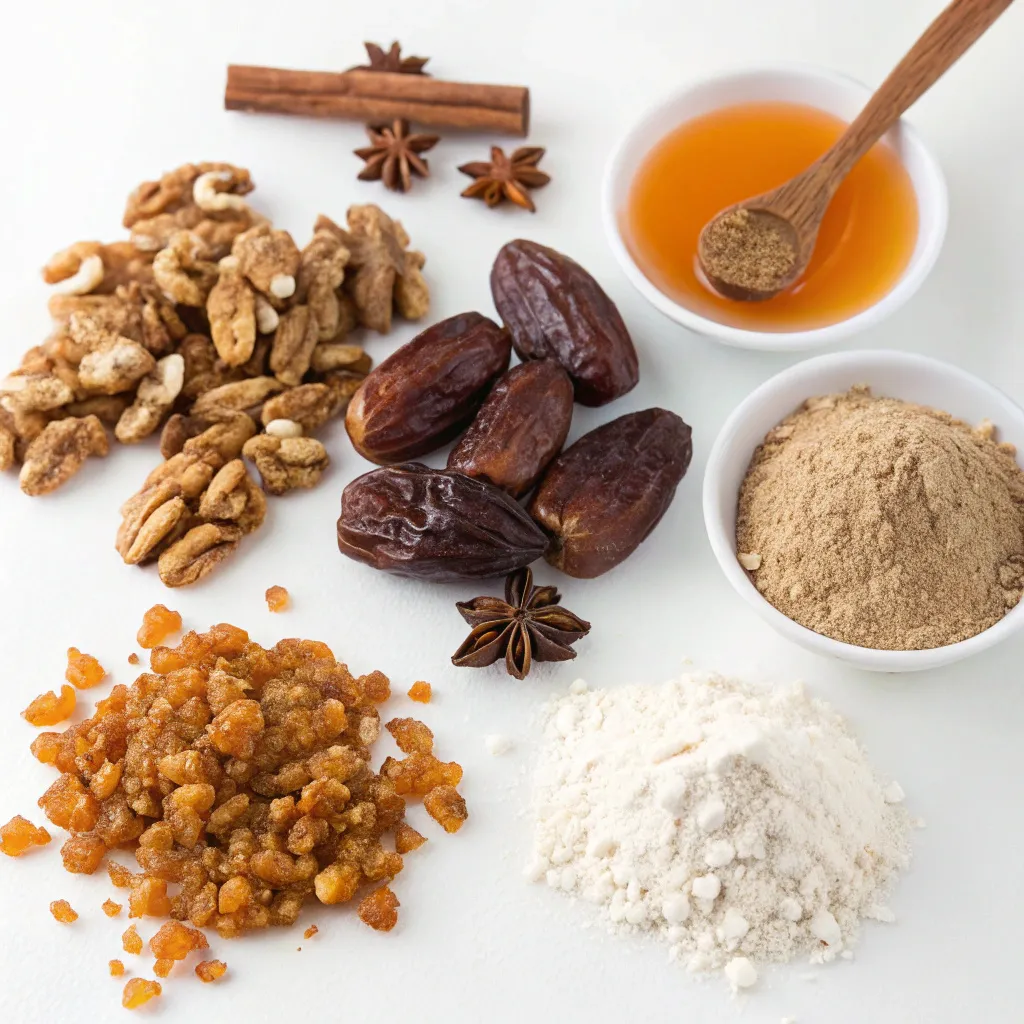 Walnut and Date Spice Cake