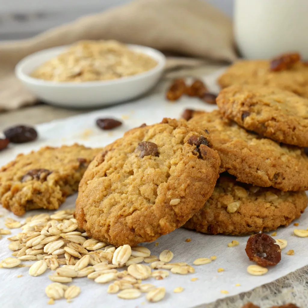 Wholesome Crunch Oat Cookies