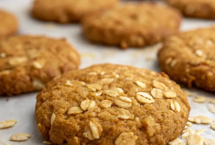 Wholesome Crunch Oat Cookies
