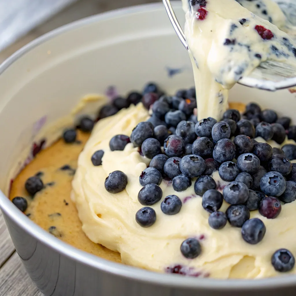 Yogurt Blueberry Cake