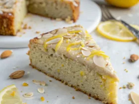Zesty Flourless Lemon Almond Cake