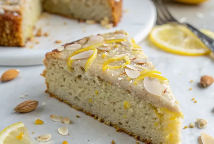 Zesty Flourless Lemon Almond Cake