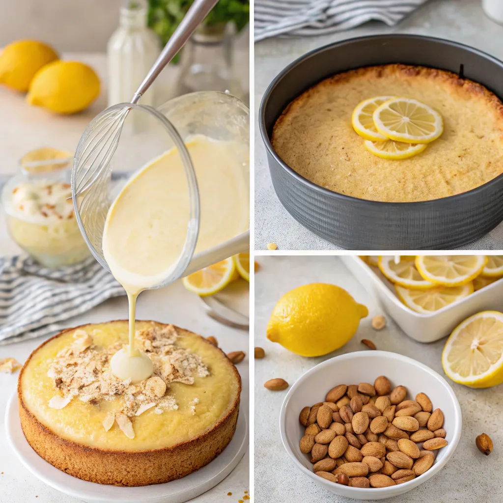 Zesty Flourless Lemon Almond Cake
