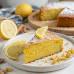 Zesty Lemon Ginger Cake (No Flour)