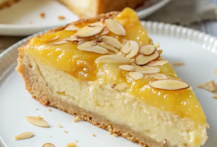 Zesty Ricotta Almond Cake