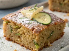 Zucchini Ginger Cake