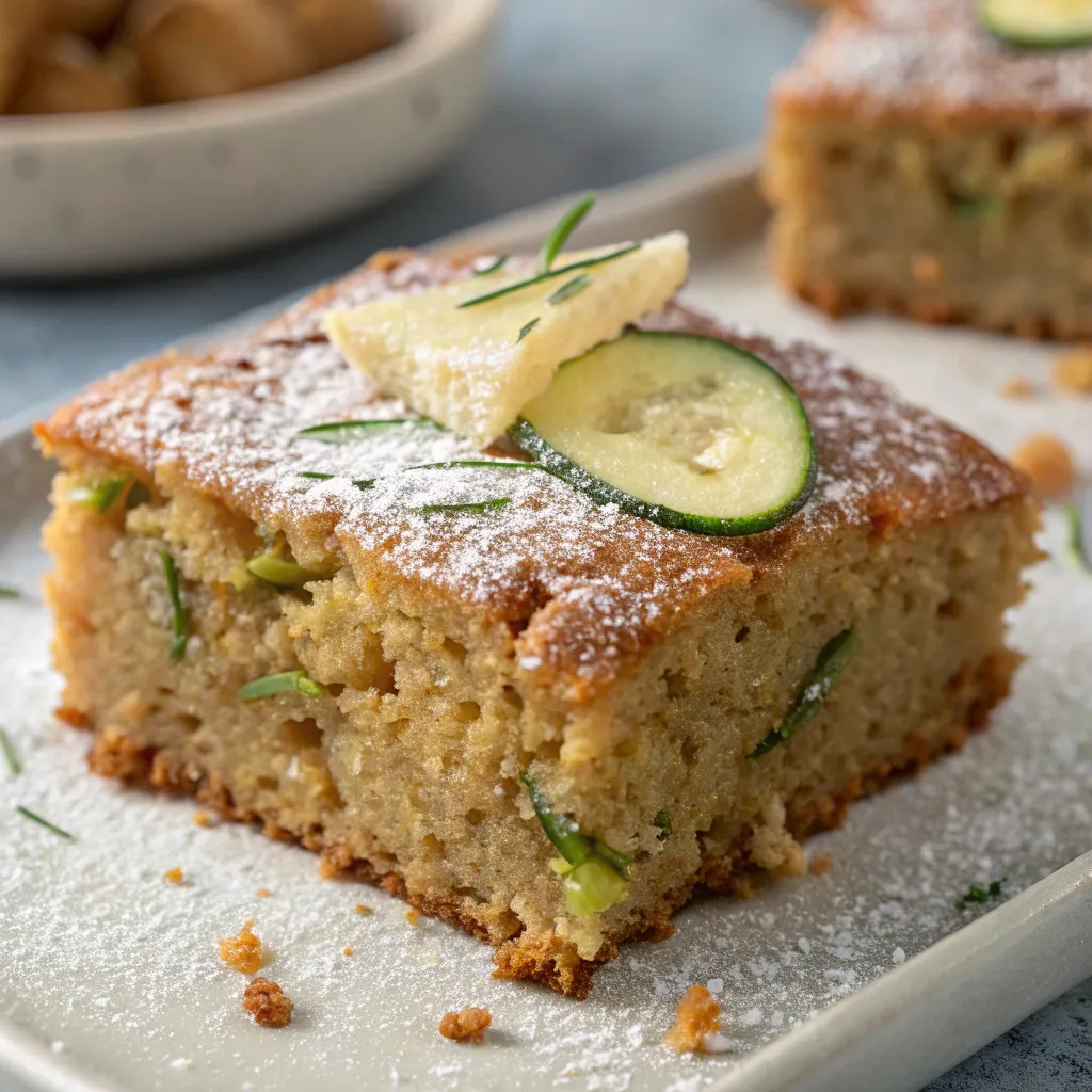Zucchini Ginger Cake