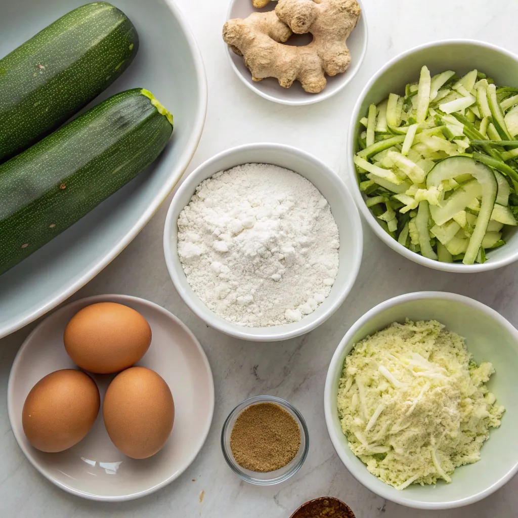 Zucchini Ginger Cake