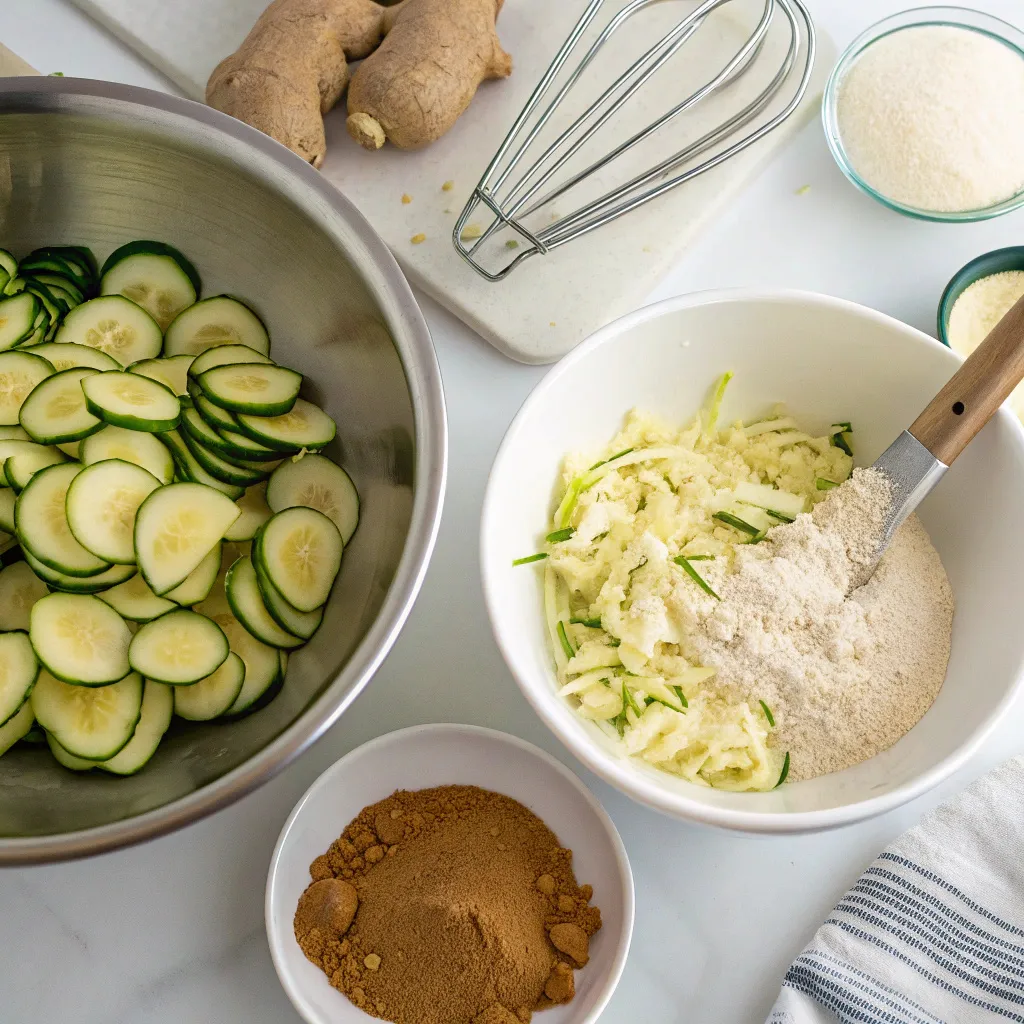 Zucchini Ginger Cake