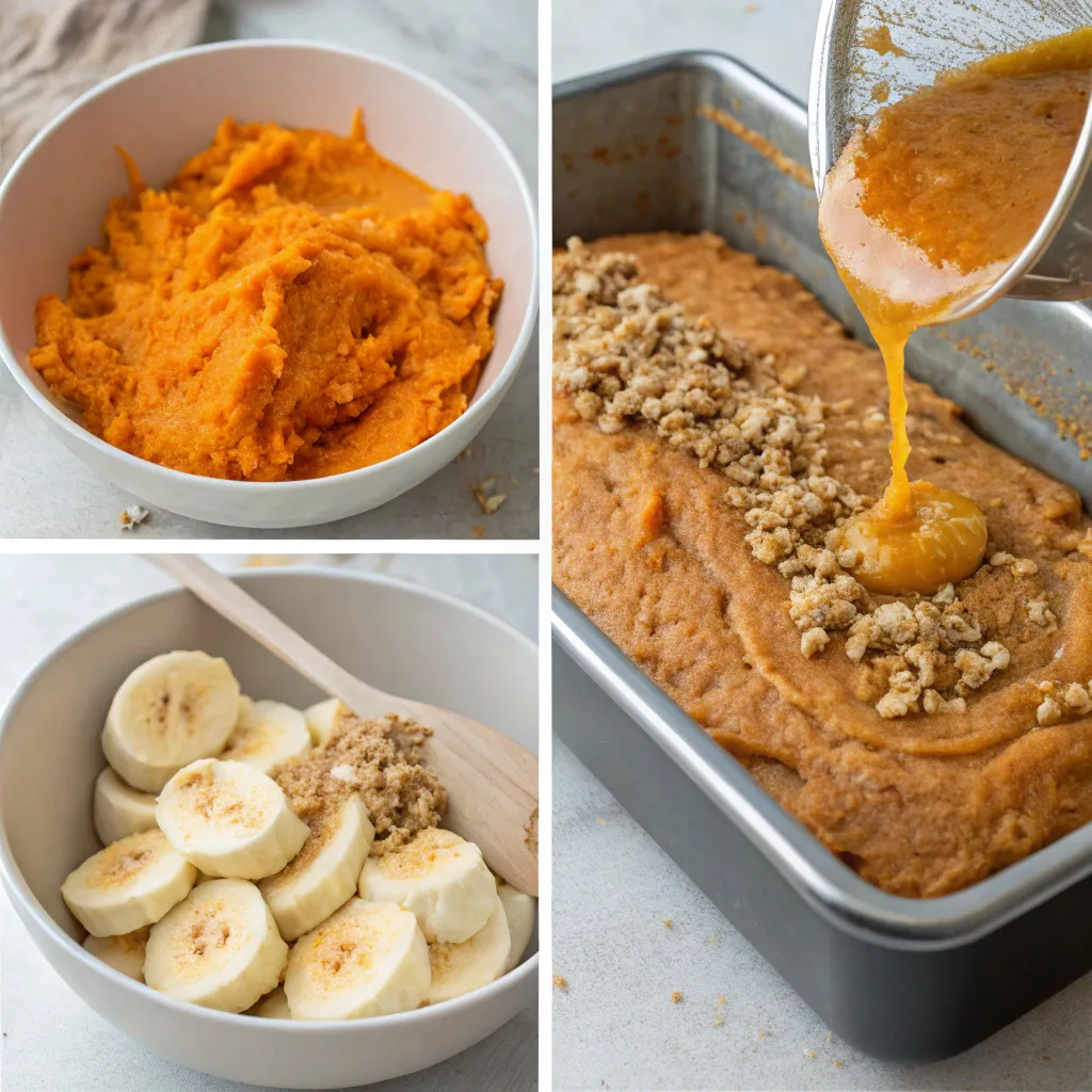 Sweet Potato Banana Bread
