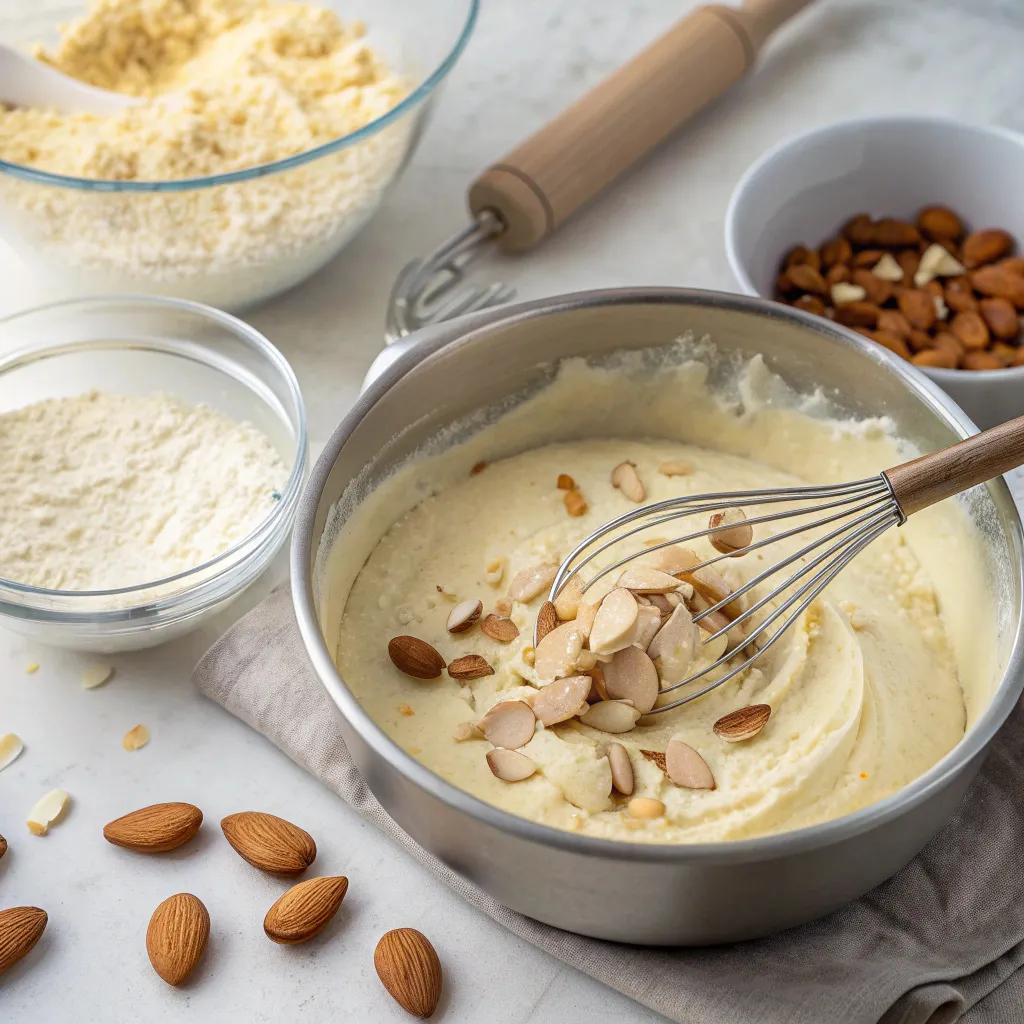 Almond Mascarpone Torte – Elegant Layers of Old-World Indulgence 🤍🌰