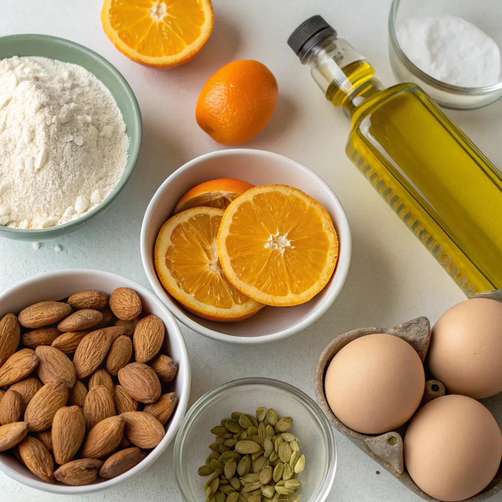 Almond Orange Olive Oil Cake