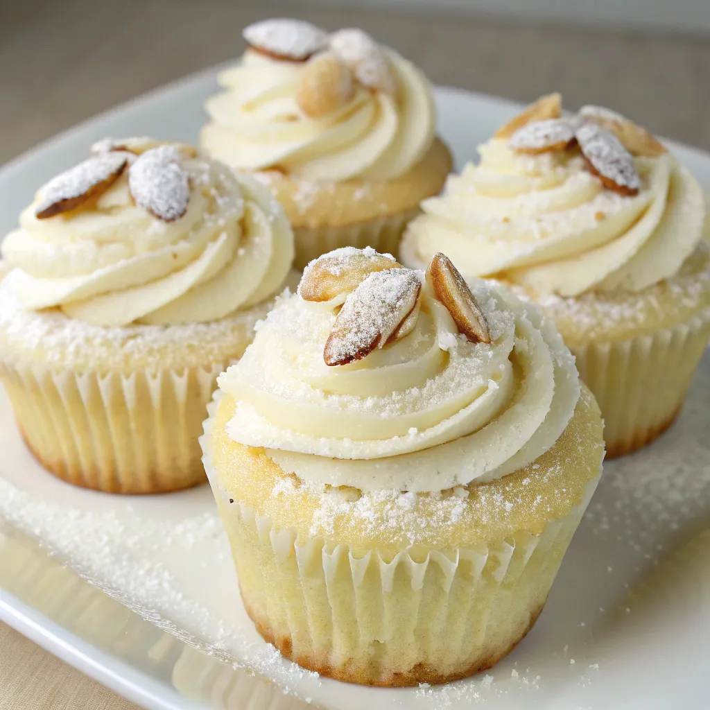 Almond Ricotta Cupcakes – Moist, Nutty & Oh-So Delightful! 🌰💕