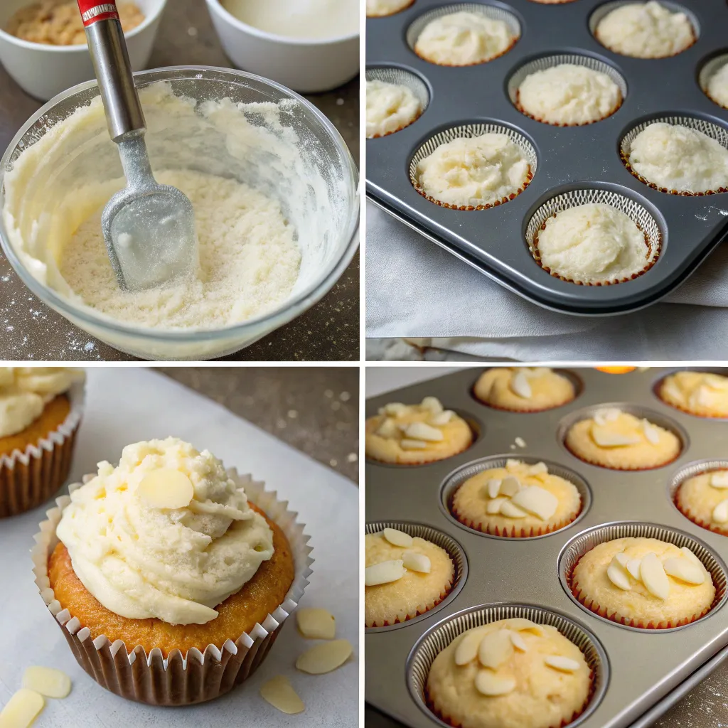 Almond Ricotta Cupcakes – Moist, Nutty & Oh-So Delightful! 🌰💕