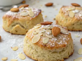 Almond Ricotta Scones