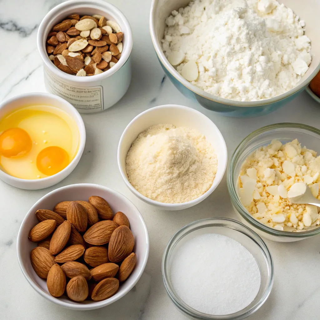 Almond Ricotta Streusel Muffins