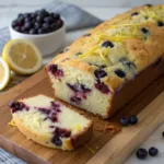 Blueberry Lemon Cottage Cheese Loaf