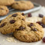 Chewy Oatmeal Raisin Cookies