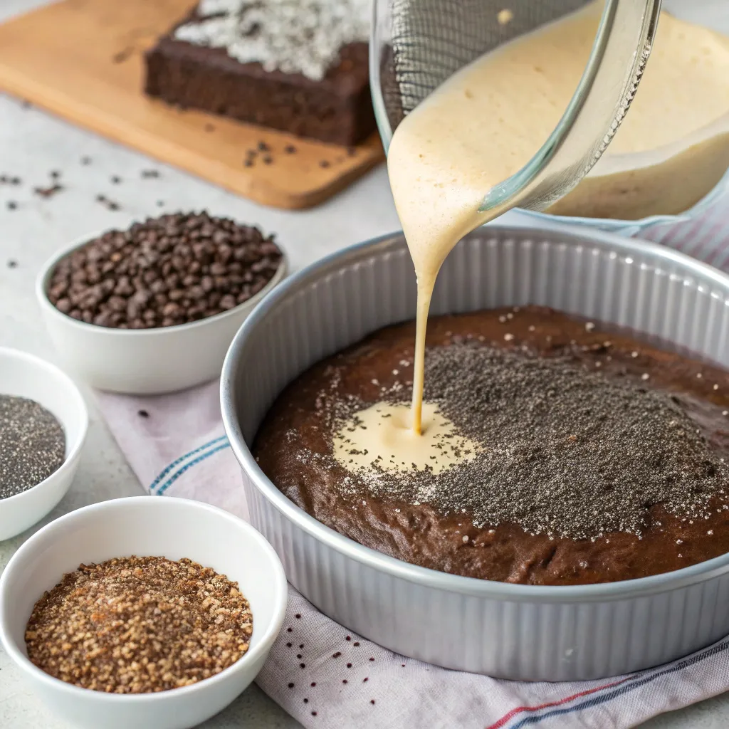 Chia Seed Chocolate Cake
