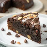 Chocolate Almond Yogurt Cake