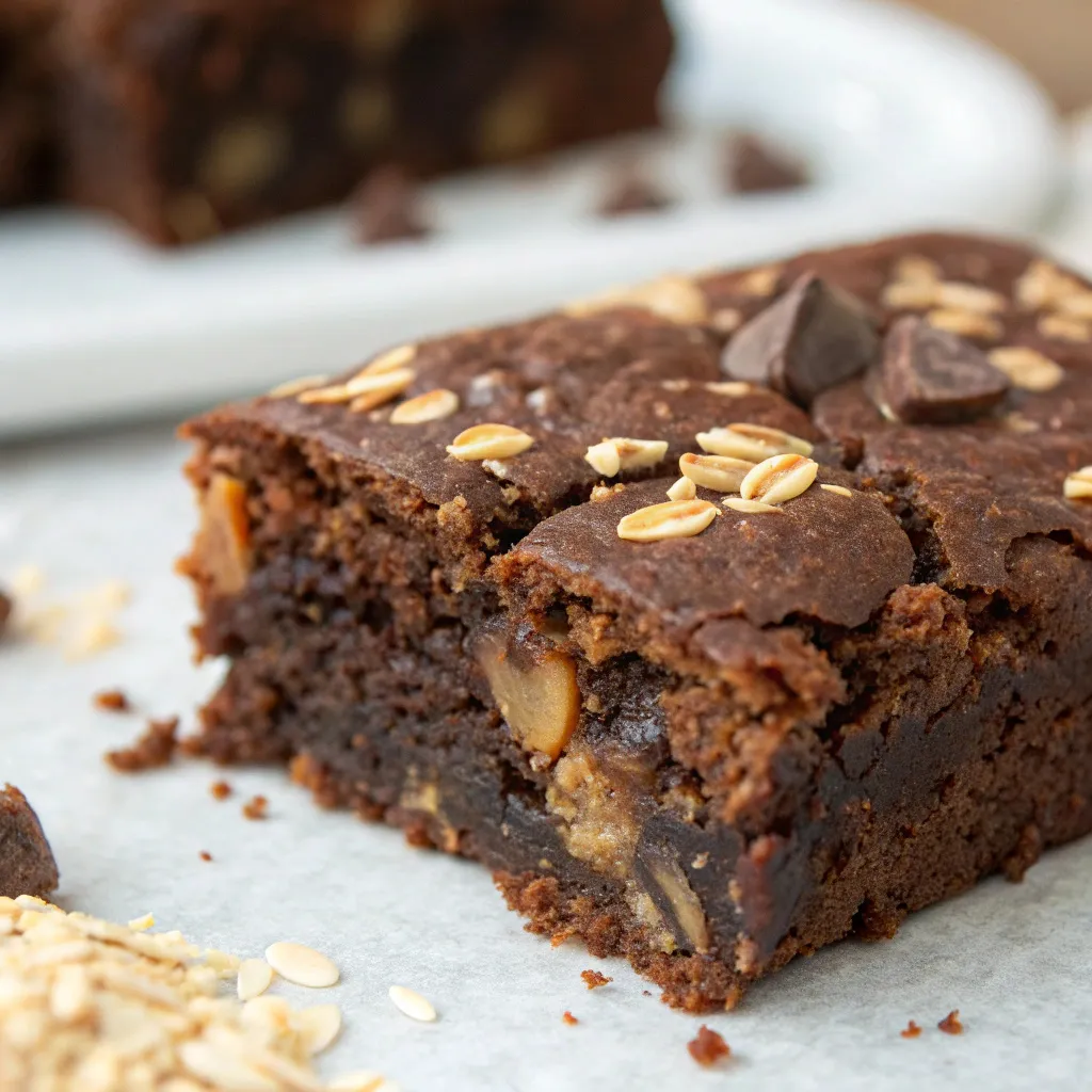 Chocolate Ginger Oat Cake