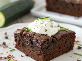 Decadent Chocolate Zucchini Greek Yogurt Cake (Moist, Fudgy & Guilt-Free!)