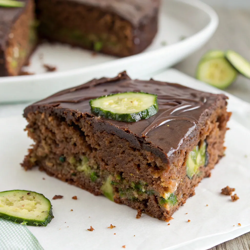Decadent Chocolate Zucchini Greek Yogurt Cake (Moist, Fudgy & Guilt-Free!)