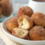 Cinnamon Cottage Cheese Donut Holes
