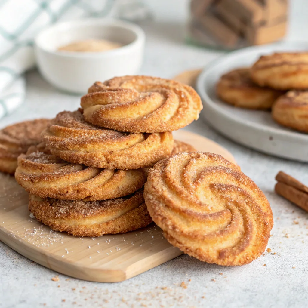 Cinnamon Sugar Churro Cookies