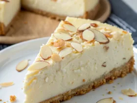 Classic Italian Almond-Mascarpone Cheesecake – A Timeless Treat
