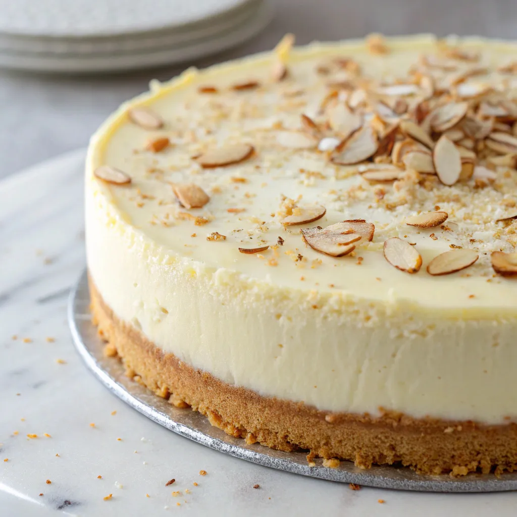 Classic Italian Almond-Mascarpone Cheesecake – A Timeless Treat