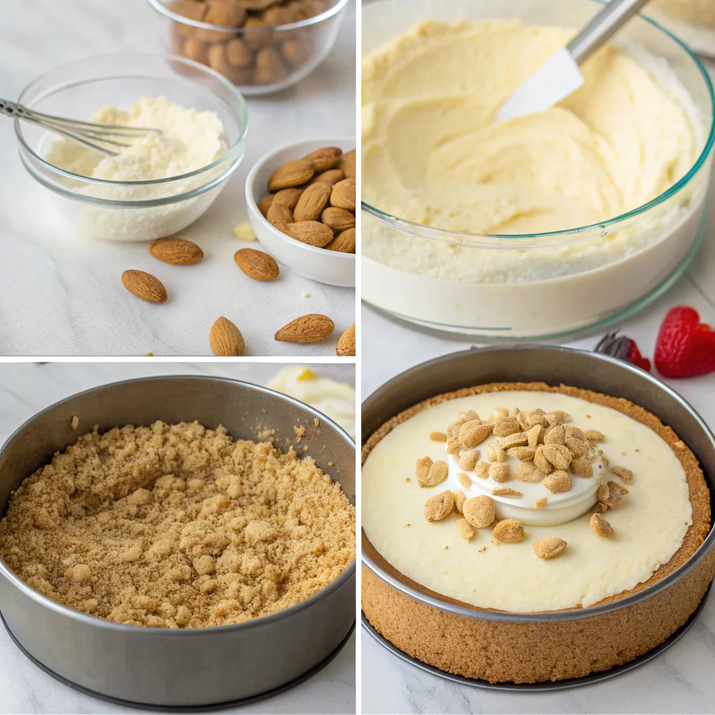 Classic Italian Almond-Mascarpone Cheesecake – A Timeless Treat