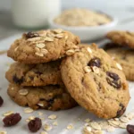 Classic Oatmeal Raisin Cookies Recipe – Soft, Chewy & Irresistible